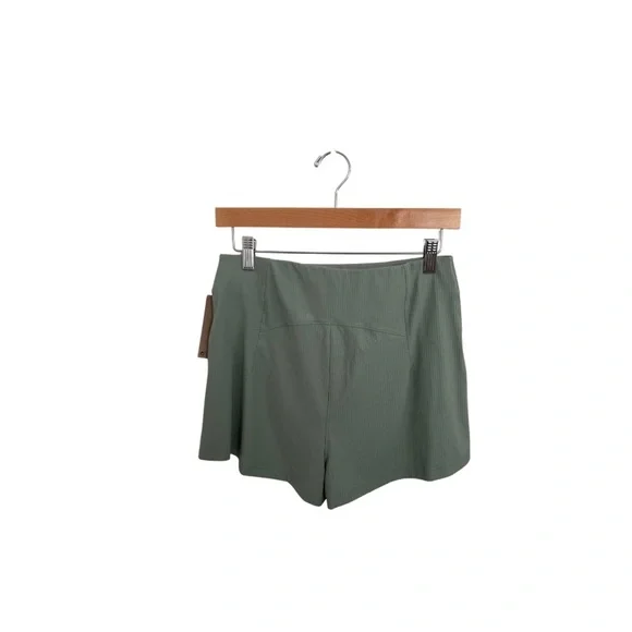 Women's Green Shorts - Picture 2 of 3